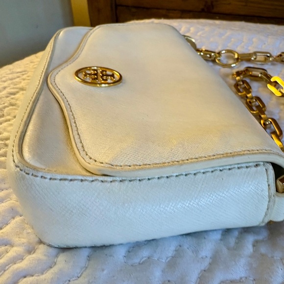 Tory Burch MINI Robinson Removable Crossbody Gold Chain or Leather CLUTCH Bag⚜️ - Picture 4 of 13